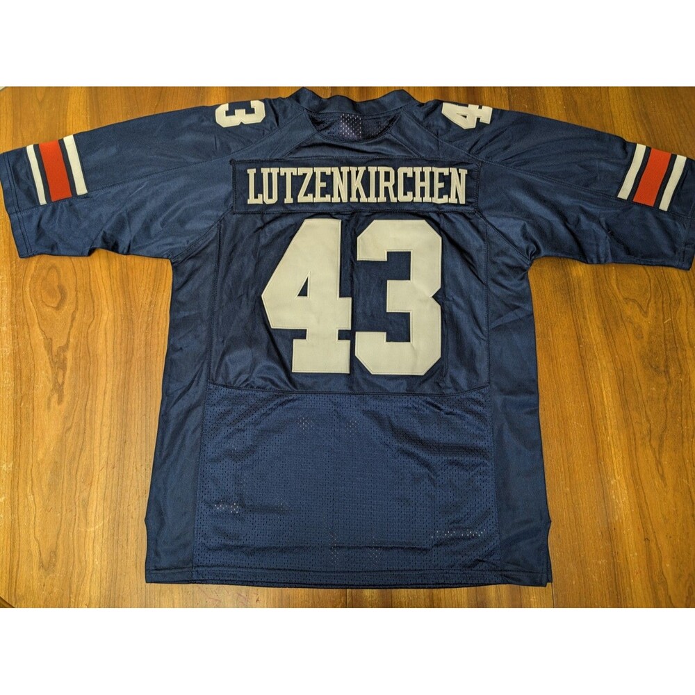 Under Armour Auburn Tigers Football Jersey Mens 48 #43 Lutzenkirchen NWOT RARE